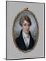 A Young Man with the Initials J.L.F., C.1830-Auguste Hervieu-Mounted Giclee Print