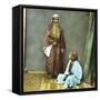 A Young Moorish Woman and Her Servant in Tangier (Morocco), Circa 1885-Leon, Levy et Fils-Framed Stretched Canvas