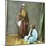 A Young Moorish Woman and Her Servant in Tangier (Morocco), Circa 1885-Leon, Levy et Fils-Mounted Photographic Print