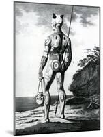 A Young Noukahiwan Man Not Completely Tattooed, 1813-Wilhelm Gottlieb Tilesius von Tilenau-Mounted Giclee Print