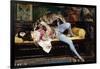 A Young Page, Playing with a Greyhound-Giovanni Boldini-Framed Giclee Print