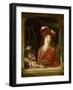 A Young Painter-Adriaen Van Der Werff-Framed Art Print