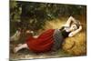 A Young Peasant Girl, Sleeping, 1874-Leon Bazile Perrault-Mounted Giclee Print