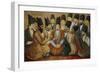 A Young Qajar Prince and His Entourage-Abul Hasan-Framed Giclee Print