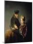 A Young Scholar and His Tutor, C. 1629-30-Rembrandt van Rijn-Mounted Giclee Print