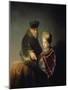 A Young Scholar and His Tutor, C. 1629-30-Rembrandt van Rijn-Mounted Giclee Print