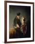 A Young Scholar and His Tutor, C. 1629-30-Rembrandt van Rijn-Framed Giclee Print