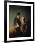 A Young Scholar and His Tutor, C. 1629-30-Rembrandt van Rijn-Framed Giclee Print