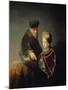 A Young Scholar and His Tutor, C. 1629-30-Rembrandt van Rijn-Mounted Giclee Print