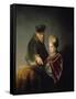 A Young Scholar and His Tutor, C. 1629-30-Rembrandt van Rijn-Framed Stretched Canvas