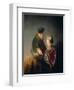 A Young Scholar and His Tutor-Rembrandt van Rijn-Framed Giclee Print