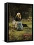 A Young Shepherdess-Pierre Billet-Framed Stretched Canvas