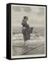 A Young Shrimper-Hector Caffieri-Framed Stretched Canvas