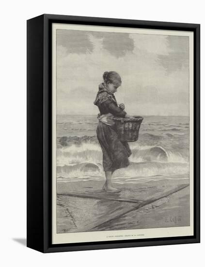 A Young Shrimper-Hector Caffieri-Framed Stretched Canvas