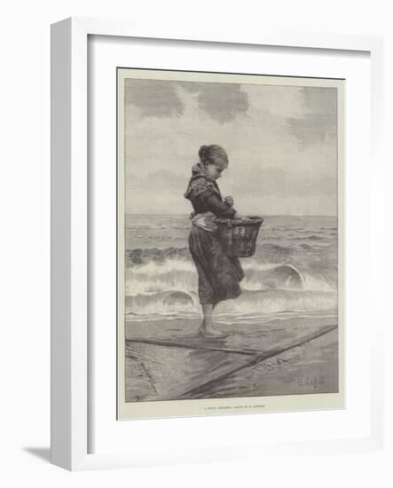 A Young Shrimper-Hector Caffieri-Framed Giclee Print