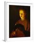 A Young Singer, circa 1645-1650-Georges de La Tour-Framed Giclee Print