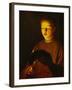 A Young Singer, circa 1645-1650-Georges de La Tour-Framed Giclee Print