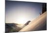 A Young Skier Races the Sun at Alta, Utah-Louis Arevalo-Mounted Photographic Print