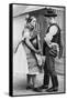 A Young Slovak Couple, Hungary, 1926-AW Cutler-Framed Stretched Canvas