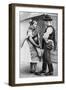 A Young Slovak Couple, Hungary, 1926-AW Cutler-Framed Giclee Print