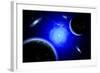 A Young Star System Located in Our Milky Way Galaxy-null-Framed Art Print