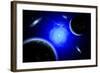 A Young Star System Located in Our Milky Way Galaxy-null-Framed Art Print