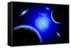 A Young Star System Located in Our Milky Way Galaxy-null-Framed Stretched Canvas
