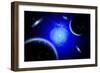 A Young Star System Located in Our Milky Way Galaxy-null-Framed Art Print