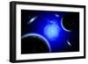 A Young Star System Located in Our Milky Way Galaxy-null-Framed Art Print