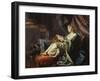 A Young Sultan Reading a Letter-Louis Michel Van Loo-Framed Giclee Print