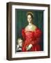 A Young Woman and Her Little Boy, C.1540-Agnolo Bronzino-Framed Giclee Print