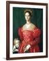 A Young Woman and Her Little Boy-null-Framed Giclee Print