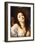 A Young Woman, Bust Length-Jean-Baptiste Greuze-Framed Giclee Print