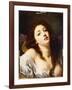 A Young Woman, Bust Length-Jean-Baptiste Greuze-Framed Giclee Print