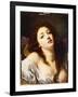 A Young Woman, Bust Length-Jean-Baptiste Greuze-Framed Giclee Print