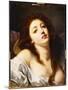 A Young Woman, Bust Length-Jean-Baptiste Greuze-Mounted Giclee Print