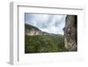 A Young Woman Climbs a 5.10 on an Overcast Day at Siurana, Spain-Ben Herndon-Framed Photographic Print