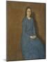 A Young Woman in Blue, C.1914-15-Gwen John-Mounted Giclee Print