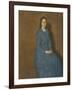 A Young Woman in Blue-Gwen John-Framed Giclee Print