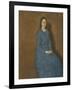 A Young Woman in Blue-Gwen John-Framed Giclee Print