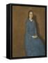 A Young Woman in Blue-Gwen John-Framed Stretched Canvas