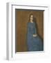 A Young Woman in Blue-Gwen John-Framed Giclee Print