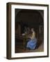 A Young Woman Playing a Harpsichord, C. 1660-Jan Havicksz Steen-Framed Giclee Print