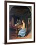 A Young Woman Playing a Harpsichord, C1659-Jan Steen-Framed Giclee Print