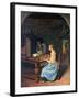 A Young Woman Playing a Harpsichord, C1659-Jan Steen-Framed Giclee Print