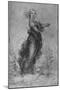 'A Young Woman Pointing', c1480 (1945)-Leonardo Da Vinci-Mounted Giclee Print