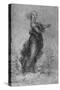 'A Young Woman Pointing', c1480 (1945)-Leonardo Da Vinci-Stretched Canvas