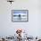 A Young Woman Rides Her Mountain Bike on the Flooded Salt Pan of the Salar De Uyuni in Sw Bolivia-Sergio Ballivian-Framed Photographic Print displayed on a wall