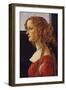 A Young Woman - Simonetti Vespucci-Sandro Botticelli-Framed Art Print