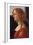 A Young Woman - Simonetti Vespucci-Sandro Botticelli-Framed Art Print